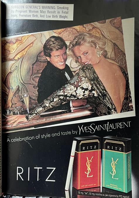 yves st laurent cigarettes controversy